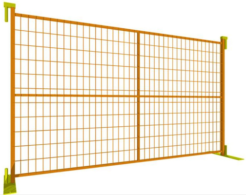 42 ไมครอนปลอดภัยแผงรั้วก่อสร้างชั่วคราว 2.1x2.4m