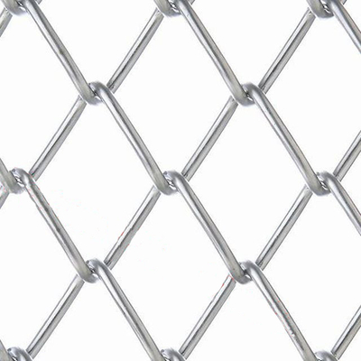 10 Ft Chain Link Security Fence สานแบบถอดได้พร้อมเสากลม