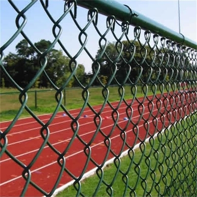 2.0mm Chain Link รั้วตาข่าย TLSW ฟุตบอล เทนนิส สนามกีฬา ฟันดาบ