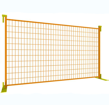 ออสเตรเลียมาตรฐาน 3mm ก่อสร้างรั้วชั่วคราวจุ่มร้อน Galvanized